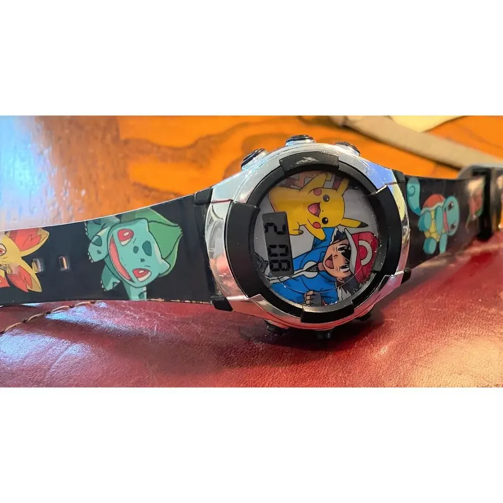 Child's 40mm Pokemon Watch by Accutime Watch, LCD Digital
